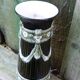 Art Nouveau vase in slip De Bruyn Fives Lille