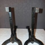 Pair of andirons