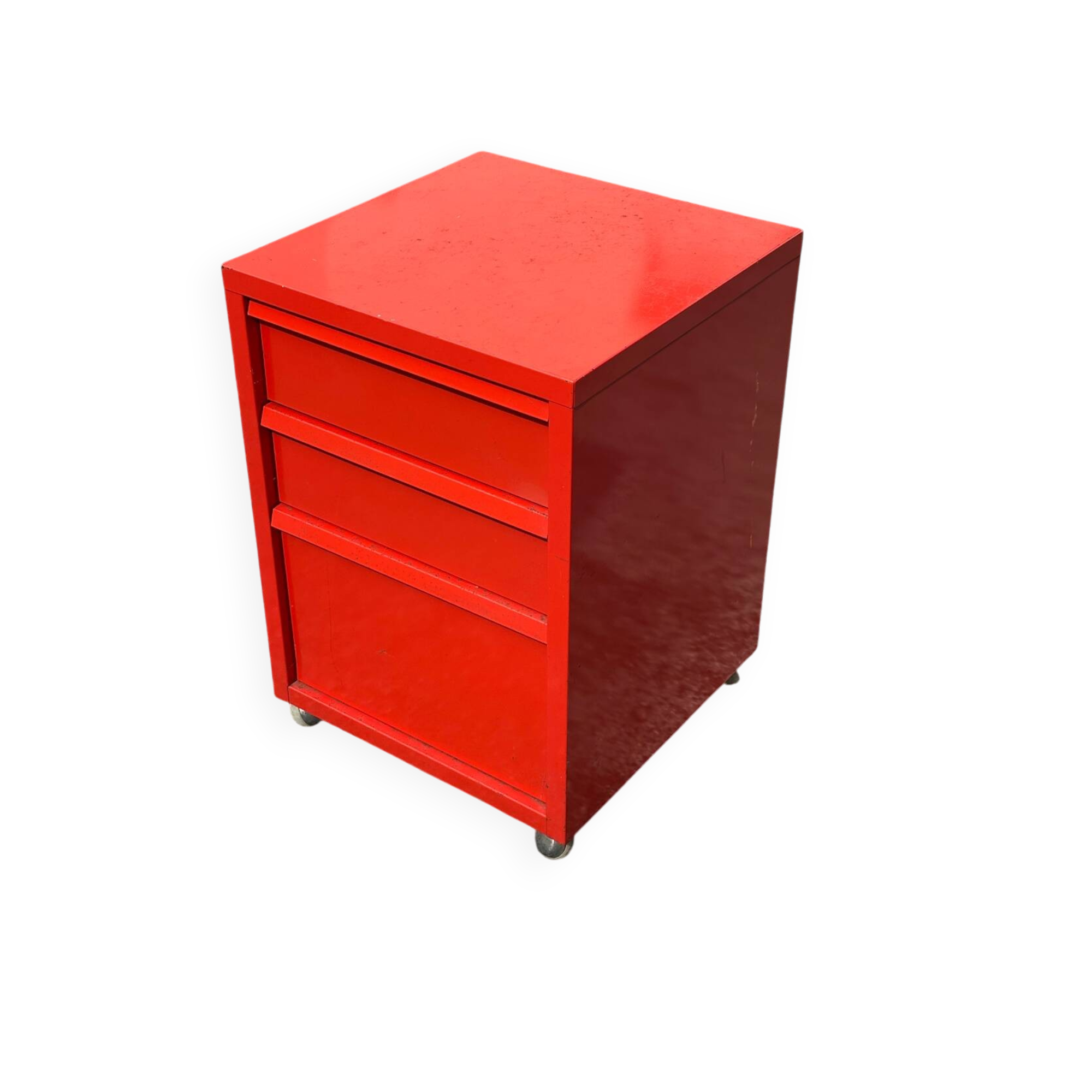 Metal box by Prisunic 1970