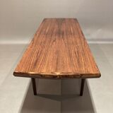 Rosewood coffee table Scandinavian design 1950.