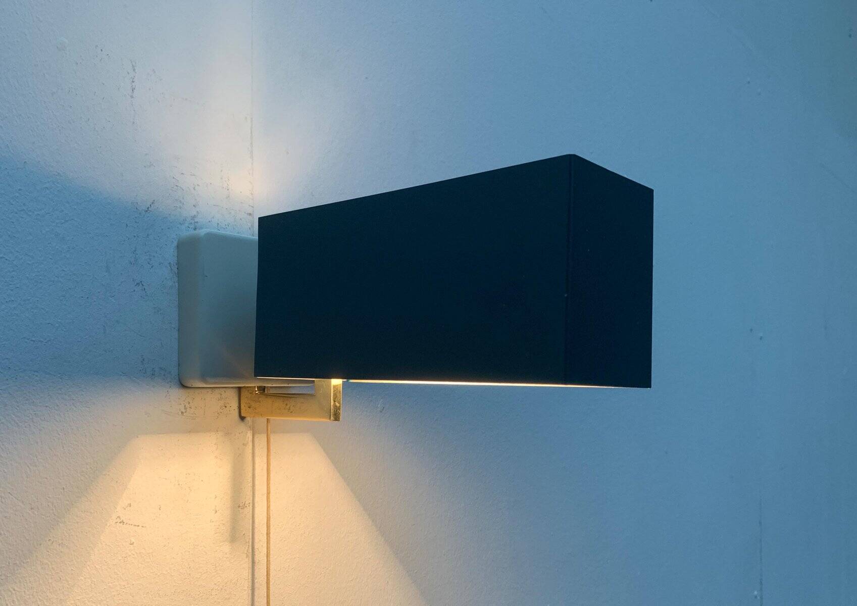 Mid-Century German Minimalist Wall Lamp from Kaiser Leuchten