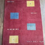 Handmade Indo Gabbeh rug 243x172cm