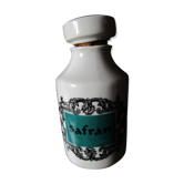 Vintage Small Spice Pot Saffron