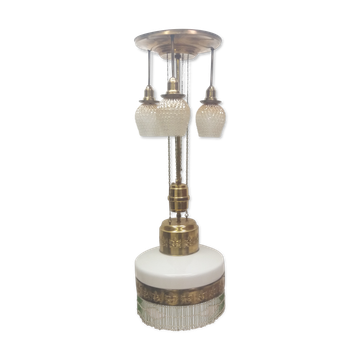 Lustre art nouveau Tchécoslovaquie 1910
