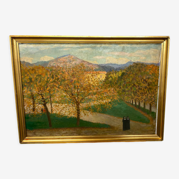 Landscape “Florence” signed Portnoff