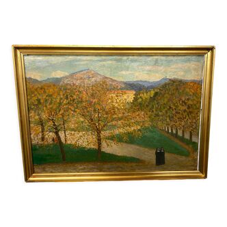 Landscape “Florence” signed Portnoff