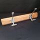 Wood and metal hook