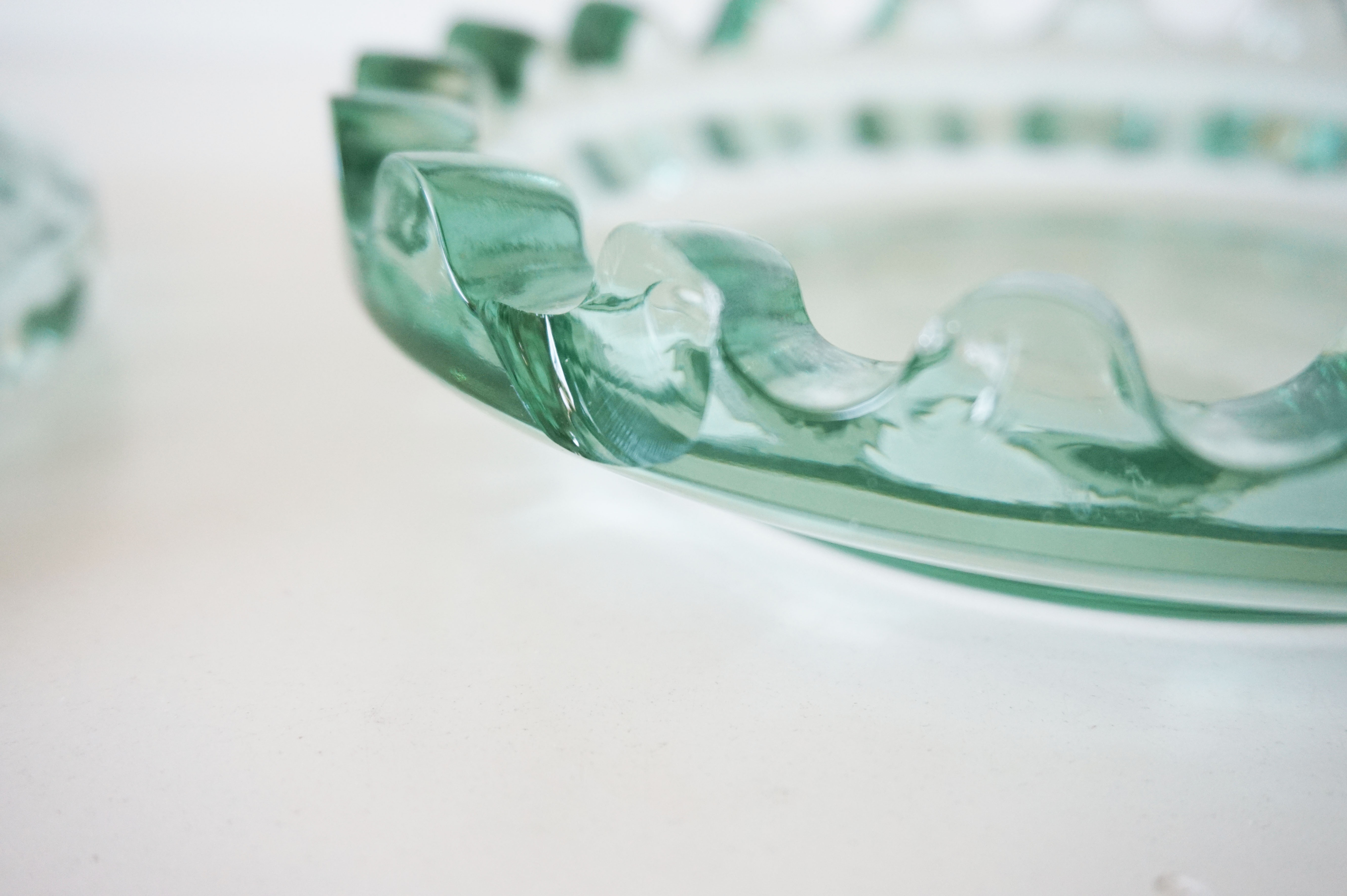 Candy box or old annealed glass box