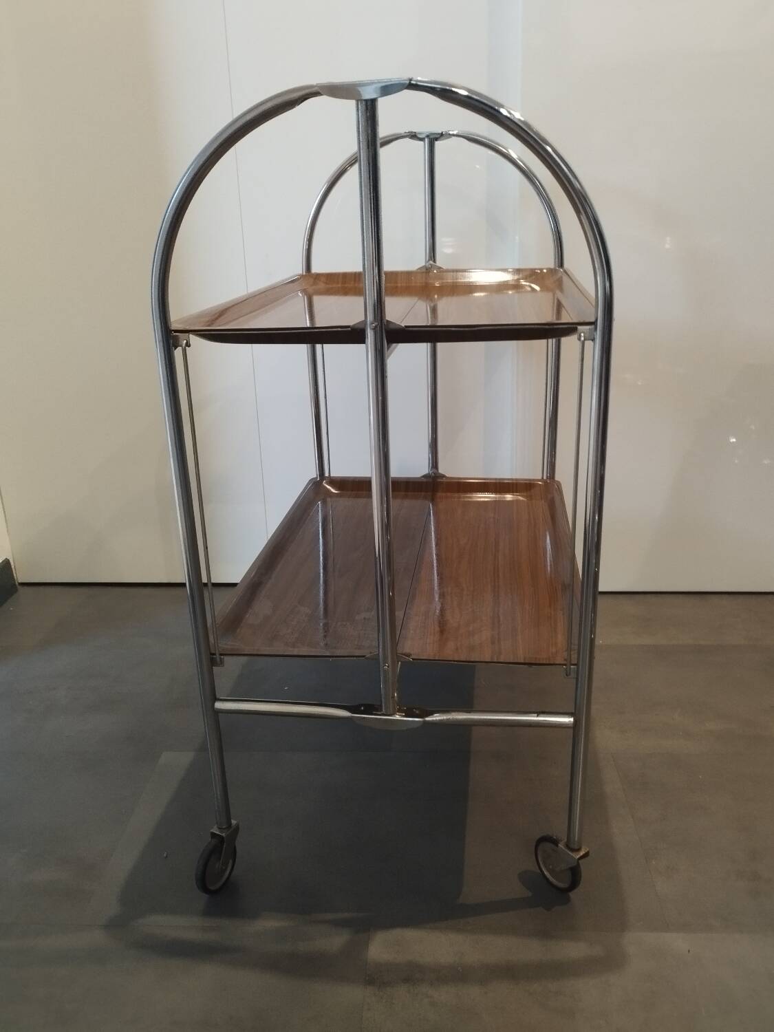 Vintage rolling trolley