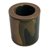 Damascus brass candlestick by Dal Furlo