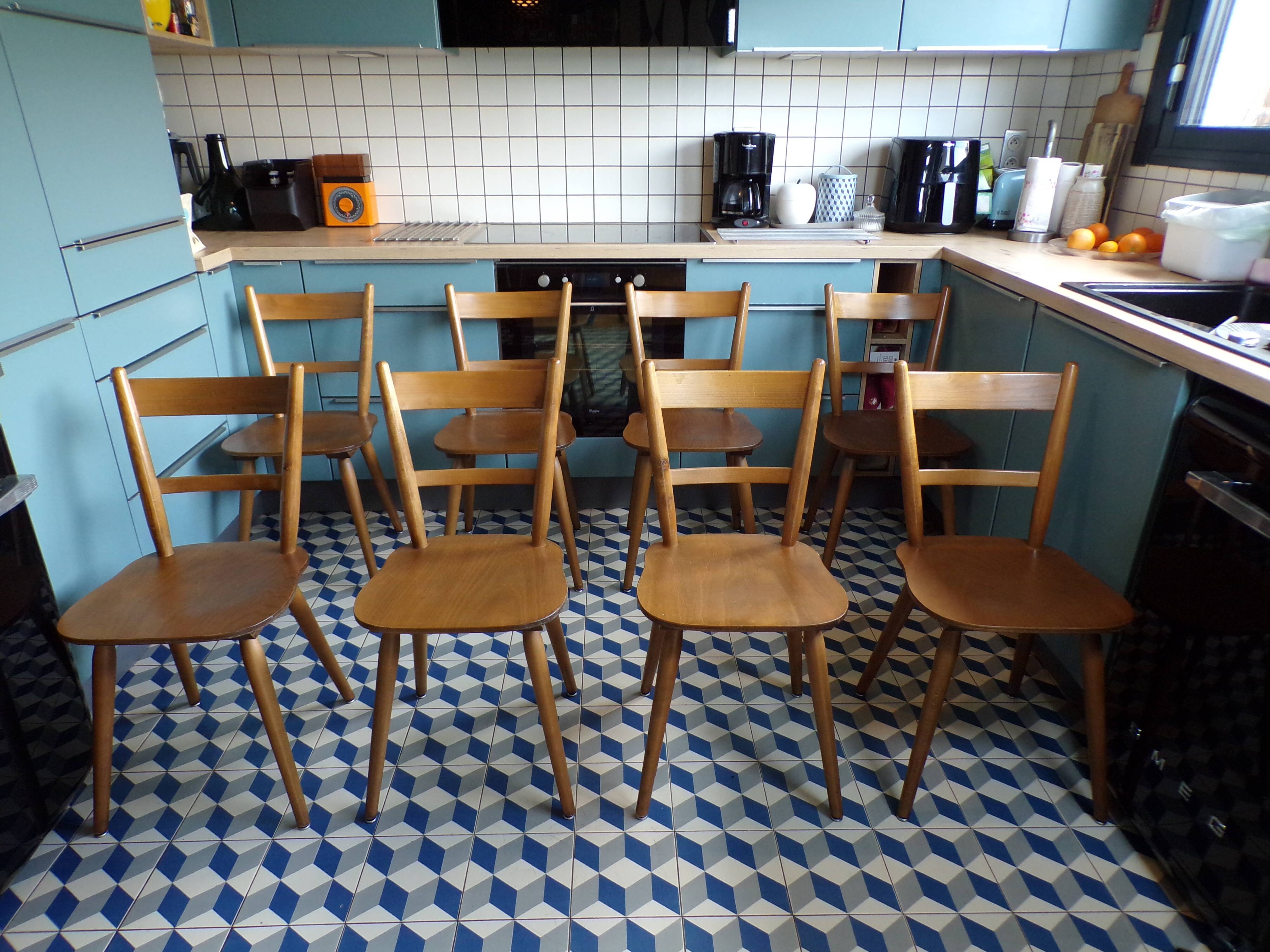 Set of 8 bistro chairs Tubingen Germany