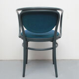 Bentwood chair No.209 Thonet in blue