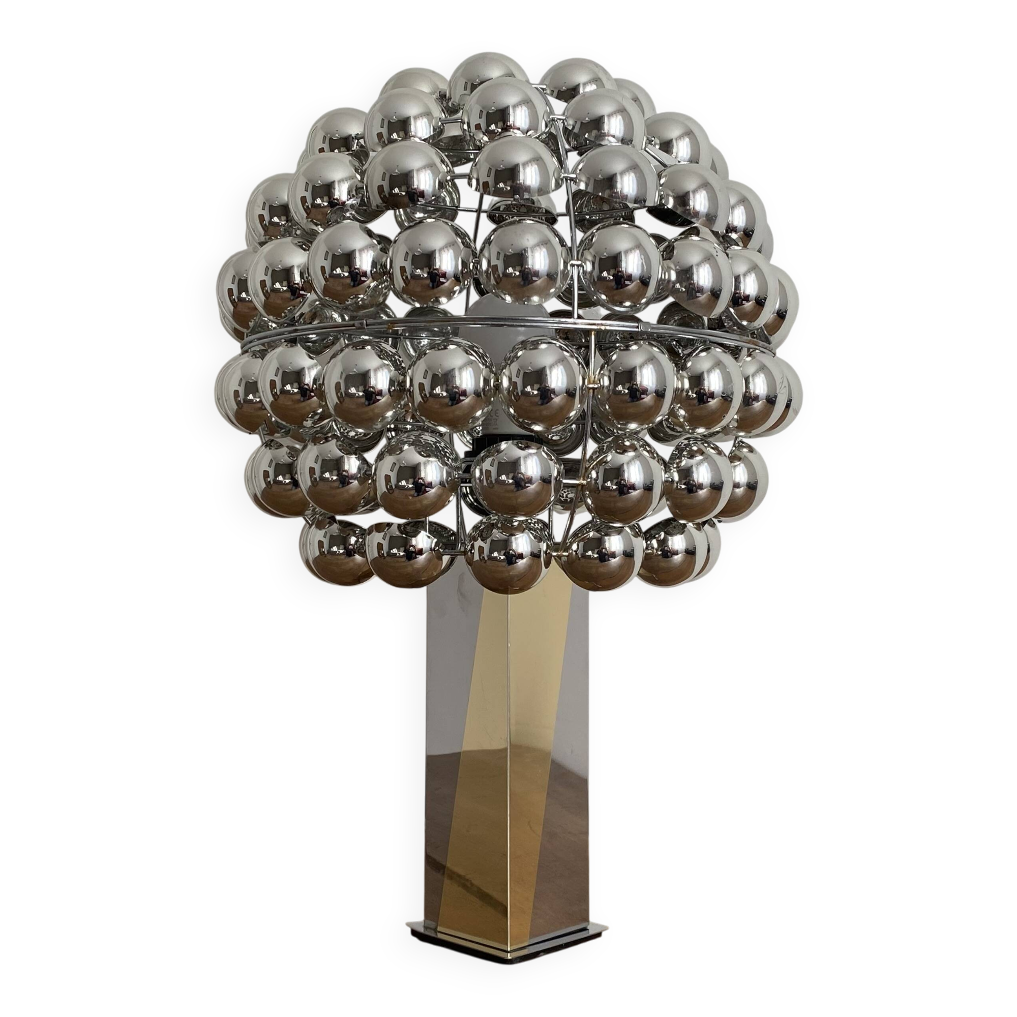 Kinetic lamp. 1970. Space Age.