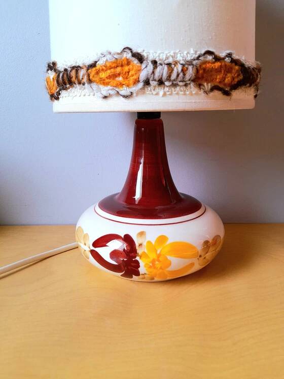 Lampe en céramique 1960