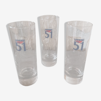 Set of 3 pastis glasses 51