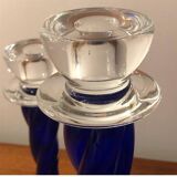 Pair of Kosta Boda candlesticks