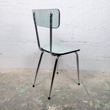 A water green formica chair