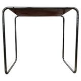 Bauhaus chrome nesting table B9 by Marcel Breuer for Mucke Melder, 1930s