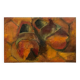 Tableau peinture nature morte cubiste XXe