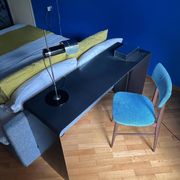 Vintage Italian 1970s Table Lamp in the Style of Joe Colombo for Oluce, Chromed