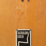 Akerblom Swedish fifties chair designed by Gunnar Eklöf