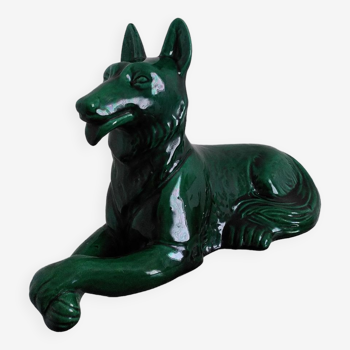 St Clément earthenware dog