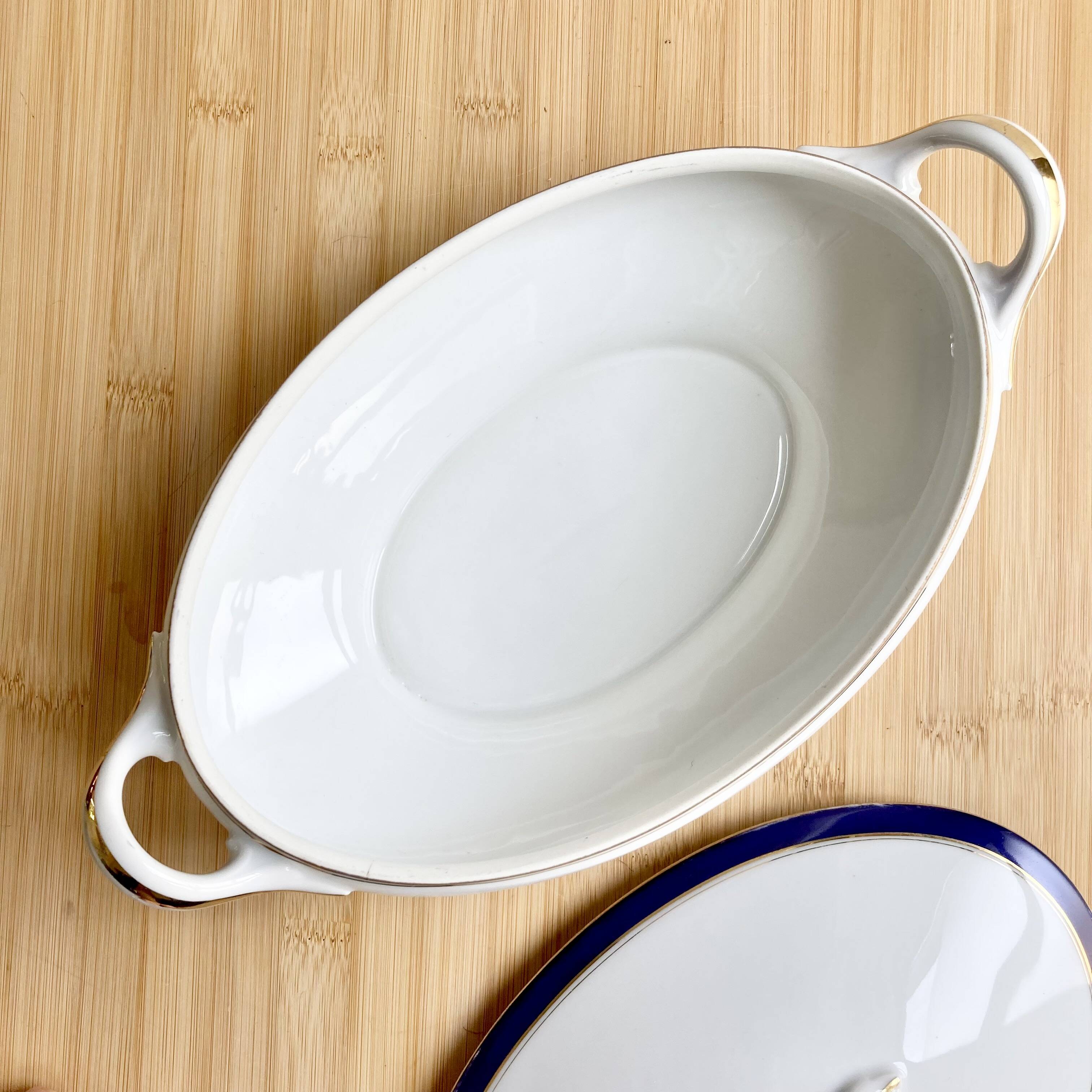 F.Legrand porcelain soup tureen 1920