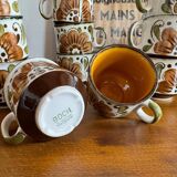 Boch La Louvière cups - Paradiso series