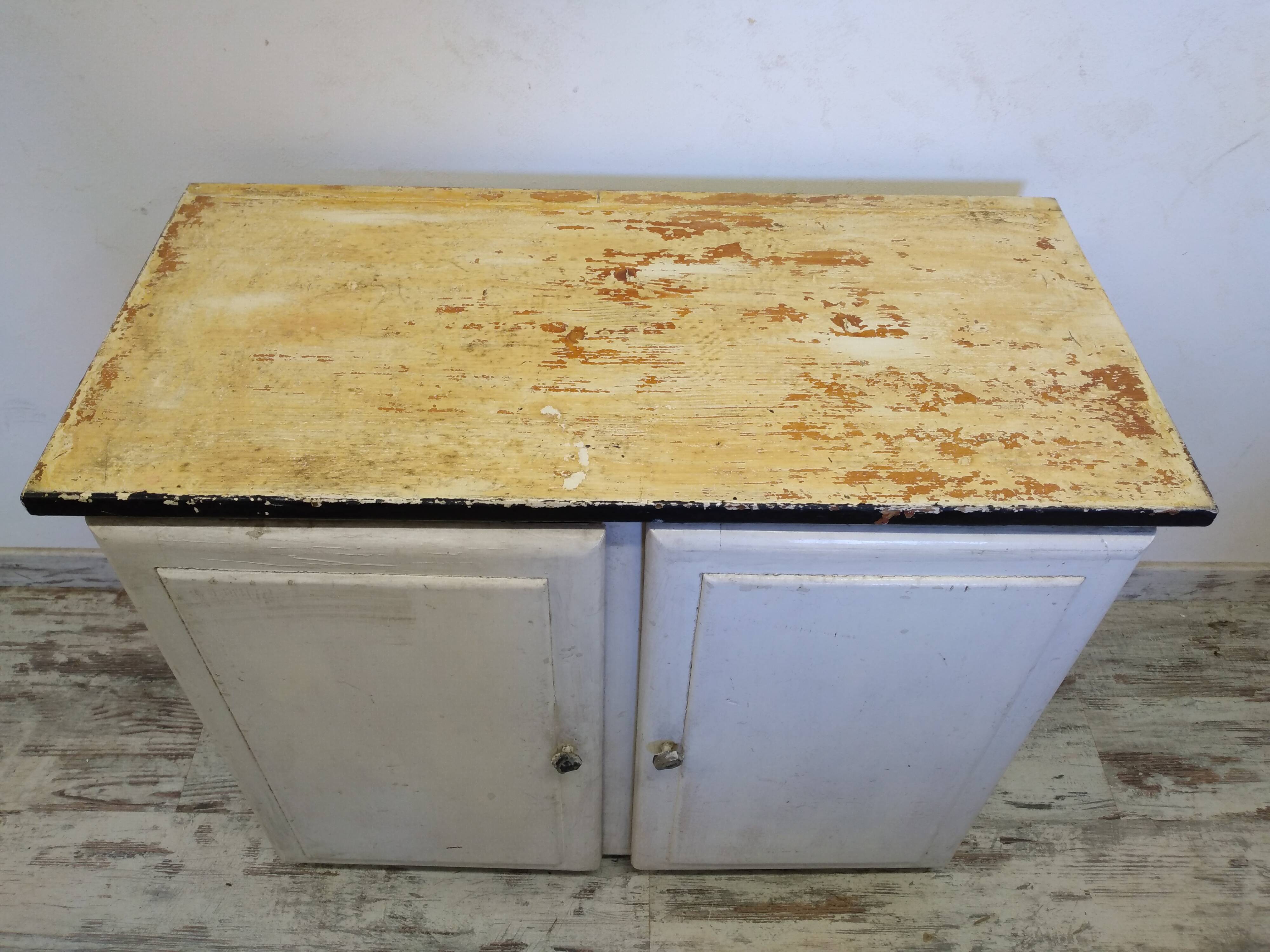 Antique storage cabinet