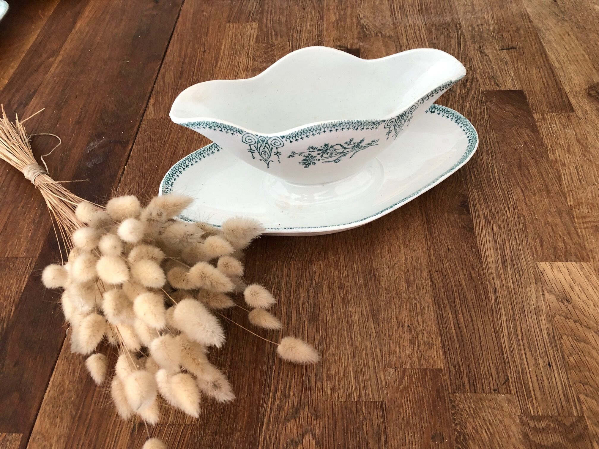 Sausage on saucer Saint-Amand