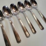 6 Silver Plated Table Spoons 20.5 cm