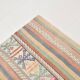 Grand Kilim Vintage en Couleurs Soft, Pièce Unique au Charme Bohème