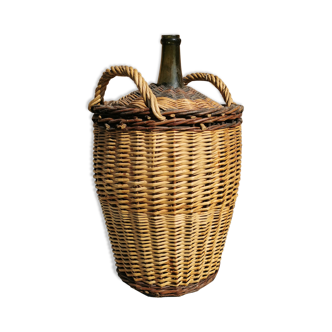 Dame Jeanne sertie d osier 20-25l