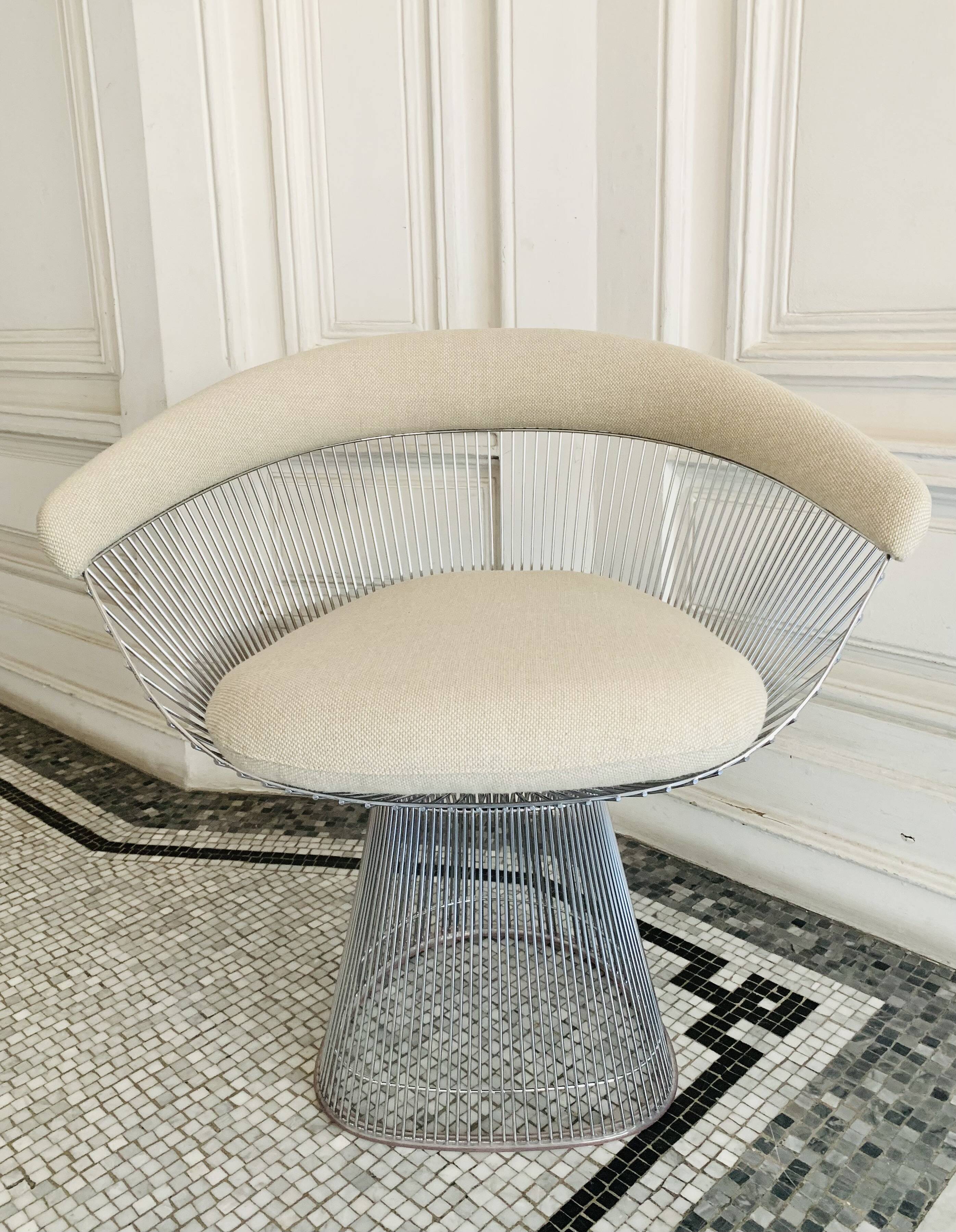 Warren Platner Edition Knoll Petit Armchair