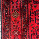 Afghan Khal Mohammadi Rug 300x195 cm, Vintage Turkoman Ersari Rug