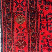 Afghan Khal Mohammadi Rug 300x195 cm, Vintage Turkoman Ersari Rug