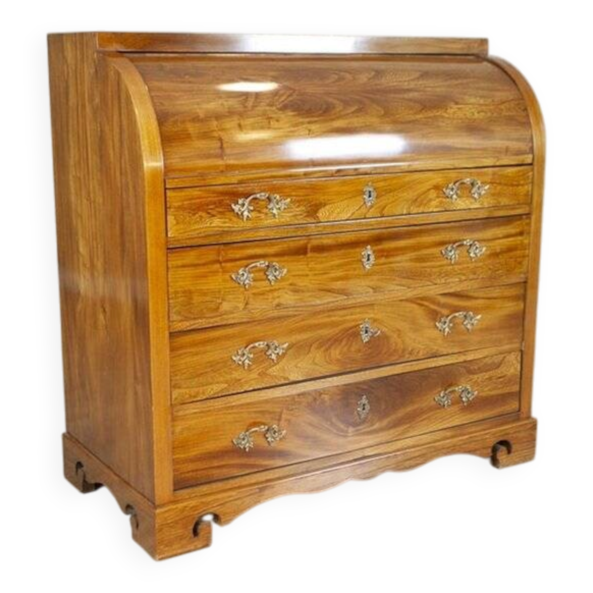 Antique Elm Secretary, 1840