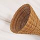 Large wicker vase