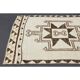 1970s Turkish Hand-Knotted Wool Cotton Beige Runner Rug 112x340