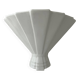 Vintage white porcelain wall lamp, France, 1960