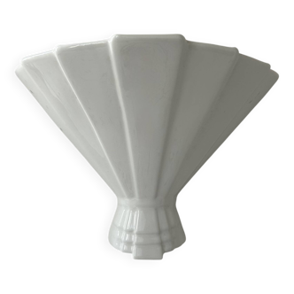 Applique en porcelaine blanche, France, 1960