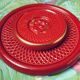 Underside of dish & Japanese ceramic bottle