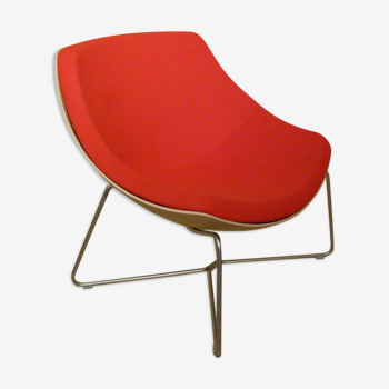 Oc chair red armchair Simon Pengelly edition La Palma