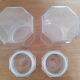 Paire de bocaux en verre vintage Luminarc