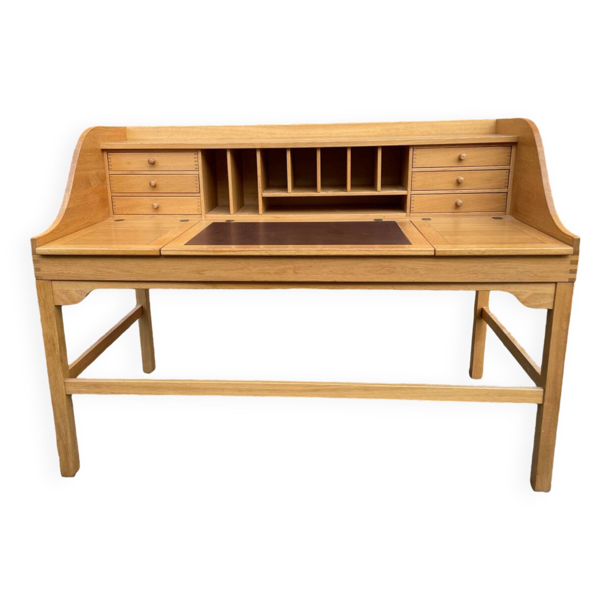 Vintage Andreas Hansen desk for Hadsten Træindustri, Denmark.