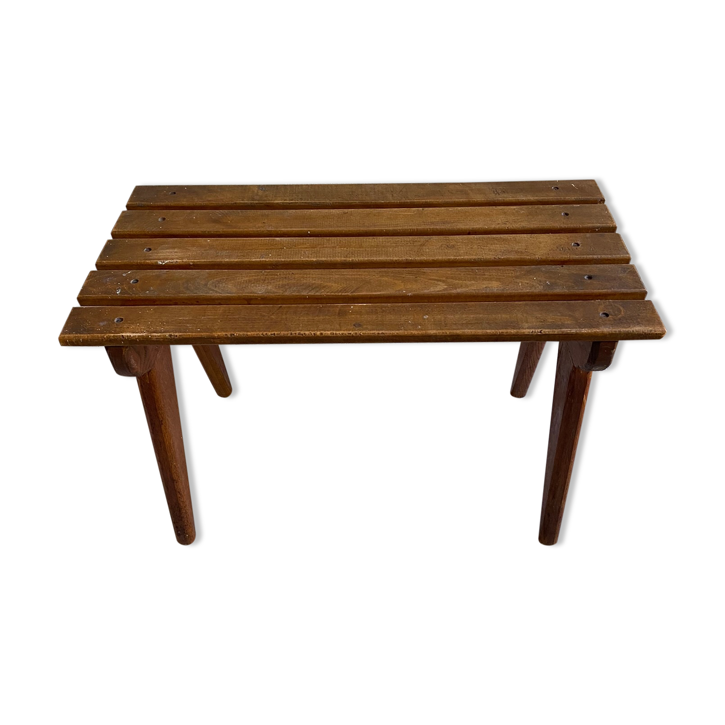 Scandinavian style plant holder with compass base