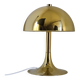 Mushroom-shaped brass table lamp, Italy, 1970s