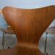8 Arne Jacobsen Series 7 chairs