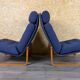 2x 1960s 1970s Teak Easy Chairs by Magnus Oelsen A/S Durup Denmark