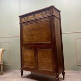 Secrétaire En Acajou D’époque Louis XVI XVIII Eme Siècle
